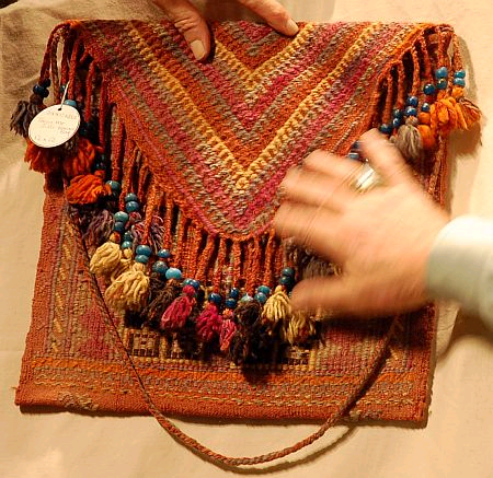 Antique vanity bag from Cental Turkey Late 19th centrury