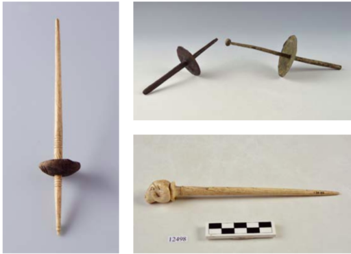 Spindles used in Iron Age in Anatolia